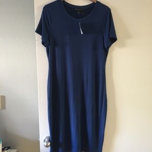 Blue T-Shirt Dress - Forever 21 Plus